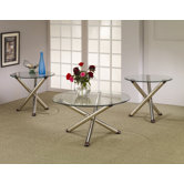 Dixie 3 Piece Coffee Table Set