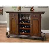 Flower Mound Bar Unit in Cherry