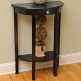 Bay Shore Half Moon Console Table