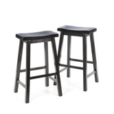 Aloha 29" Bar Stool in Antique Black
