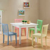 Fort Stevens Kids' 5 Piece Table and Chair Set