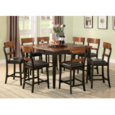 Adams 9 Piece Counter Height Dining Set