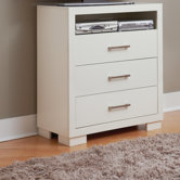 Bay 3 Drawer Media Chest