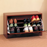 Cherry Oro Valley Single Shoe Cabinet