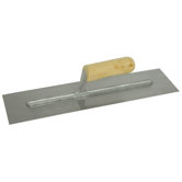 16" X 4" Finishing Trowel With Wood Handle 999S