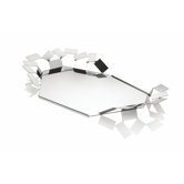 La Stanza dello Scirocco Stainless Steel Tray by Mario Trimarchi