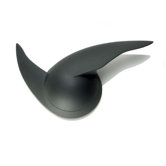 Walter Wayle II Wall Clock in Grey by Philippe Starck