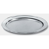 Ufficio Tecnico Alessi Stainless Steel Serving Plate