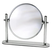 Magnifying Table Mirror in Chrome