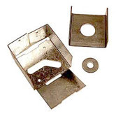 Galvanized Adjustable Post Anchor