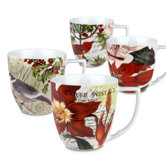 Accents Traditions 12 oz. Mug (Set of 4)