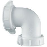 1-1/2" 90 Plastic Direct Elbow
