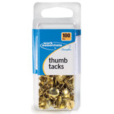 100 Count Gold Thumb Tack