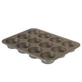 Natural Commercial Non-Stick 12-Cup Muffin Pan