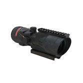 ACOG 6X48 Scope Dual Illuminated Red 500 Ballistic Reticle with TA75 Mount and M1913 Rail