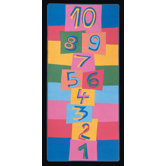Hip Hop Hopscotch Kids Rug