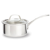 Tri-Ply Stainless Steel Saucepan with Lid