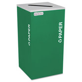 Kaleidoscope Collection Recycling Receptacle, 24 Gal