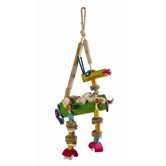 Living World Nature's Treasure Bamboo Dragon  Hookbill Bird Toy