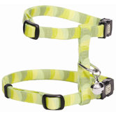 Catit Style Adjustable Cat Harness and Leash Set in Jungle Stripes