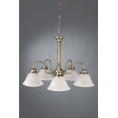 Kirco Five Light Pendant in Bronze