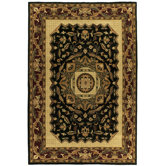Traditions Jain Black Rug