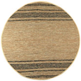 Matador Tan Leather Chindi Rug