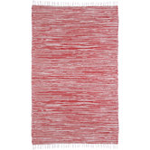 Complex Red Rug