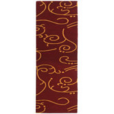 Structure Burgundy Archer Rug