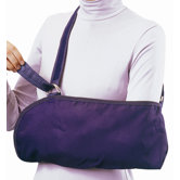 Cradle Arm Sling in Blue