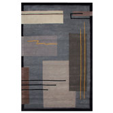 American Home Metro Grey/Black Rug