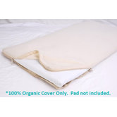 All-in-One Organic Cotton Bassinet Pad Coverlet
