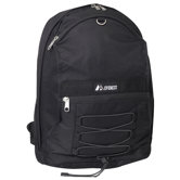 17" Two-Tone Backpack with Mesh Pockets