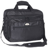 Deluxe Laptop Briefcase in Black
