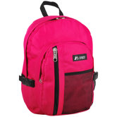16.5" Backpack with Front Mesh Pocket