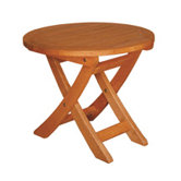 Terrace Mates Aspen Round Folding Side Table