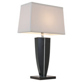 Urban Living 10.5" Table Lamp in Espresso