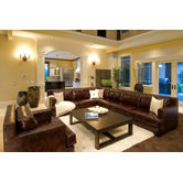 Easton Leather Sectional