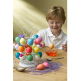 Easter Egg Carousel in Powder Coated White