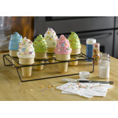 Ice Cream Cone Cupcake Baking Rack