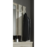 Wandgarderobe "Vivere" in White-Wash