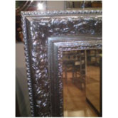 Rectangle Framed Bevelled Mirror