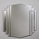 Art Deco Design Bevelled Mirror