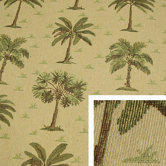 Desert Palm Square Pillow