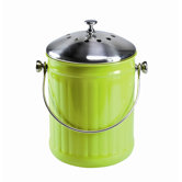 Mini Biotonne "Bio Buddy" in Gr&uuml;n
