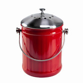 Mini Biotonne "Bio Buddy" in Rot