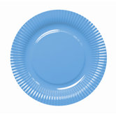 Teller "Picnic Fast Food" in Blau