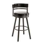 Europa 30" Ronny Swivel Bar Stool