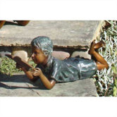 Children Solitude Boy Statue