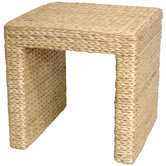 Rush Grass End Table